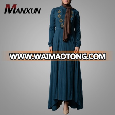 Top Selling Embroidery Design Muslim Abaya Good Quality Dubai Abaya Dress Classic Pattern Casual Islamic Women Clothing